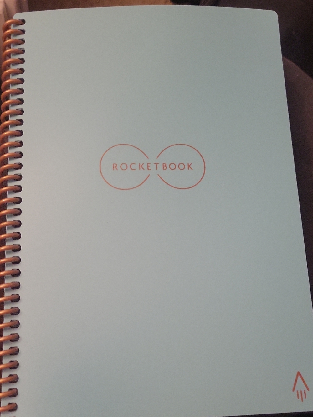 Rocketbook Reusable Spiral Notebook - Turquoise with Copper Coil